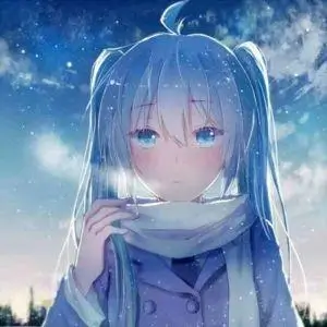 图书馆情侣动漫头像